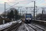 AKN 0622 156/656 kommt hier nach Neumünster gefahren und wird gleich als A1 nach Hamburg-Eidelstedt die Fahrt beginnen.