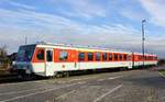 SyltShuttlePlus VT 628/928 509(REV/FK X/21.09.15) abgestellt im Bereich der AutoZug-LKW Verladung im Bahnhof Westerland(legal zu erreichen).