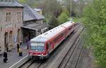 DB 0628/0928 234 nach Aschaffenburg Hbf aufgenommen im Bhf Weikersheim.