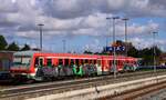 DB 629 003 + 628 903 Niebüll 15.08.2021