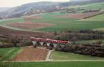 Unbekannte 628/928 Dotra Brcke bei Weikersheim 23.03.2017