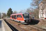 DB Regio 642 010 Einfahrt Memmingen Bhf.