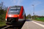 DB Regio Kiel 0648 458/958 in St.Peter-Ording kurz vor der Abfahrt nach Hususm.