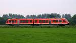 DB Regio 0648 458/958 festgehalten am Beginn der Strecke von Jbek nach Husum beim B Sollbrck I.