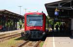 650 321-2 nach Singen/Hohentwiel kurz vor der Abfahrt in Friedrichshafen Stadt.