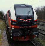 RCM/ELP/EBS 2159 227-8 Blickwinkel 5, gaaaanz nah dran, Jübek 07.01.2022