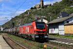 RCM i.E bei der DB 159 206-2, REV/06.03.20 mit Kesselzug in Kaub am Rhein aufgenommen.