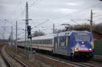 101 101-4  Europa  mit dem IC 1931 nach Berlin Sdkreuz in Rathenow.