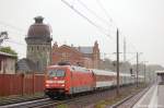 101 052-9 mit dem EC 176 von Brno hl.n.