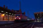 101 143-6 mit dem IC 1923 von Berlin Sdkreuz nach Kln Hbf in Stendal.