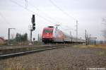 101 080-0  Cewe-Fotobuch  mit dem IC 1931 von Munster(rtze) nach Berlin Sdkreuz in Stendal(Wahrburg).