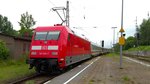 101 005 mit IC 2377(Ostseebad Binz-Frankfurt(Main)Hbf)bei der Durchfahrt am 16.07.2016 in Bad Kleinen.