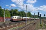 103 235-8 DB Museum Historischer Verkehr mit dem Lr 91311 Rheingold von Berlin-Rummelsburg nach Kln Bbf in Rathenow.