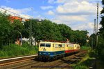 111 001 + E03 001 + 103 235 als Tfzf 91340 am 28.07.2016 in Hamburg -Sternschanze auf dem Weg Nach Hamburg -Eidelstedt 