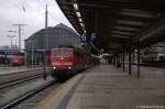 111 138-4 mit der RB (RB 28638) von Bremen Hbf nach Bremen-Vegesack verlsst den Bremer Hbf.