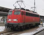 am 26.01.2013 staunte der Fotograf nicht schlecht als 110 493-4 von DB-Regio NRW Dortmund zu Gast im Rostocker Hbf war folgeleistung unbekannt.