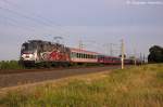 115 509-2  80 Jahre Autozug  mit dem DPN 2861  Kreuzfahrer  von Berlin-Lichtenberg nach Warnemnde in Vietznitz.