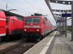 IC1861 von Hamburg-Altona Richtung Seebad Heringsdorf bei der Einfahrt um 14.58 Uhr im Rostocker Hbf.(13.08.10)