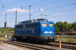 140 038-0 PRESS (140 851-7) stand in Stendal abgestellt und hatte dort auf ihren neuen Einsatz gewartet.