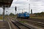 145 030-7 PRESS (145 085-7) & 140 041-5 PRESS (140 810-3) [Unt|LDX|29.08.14] standen in Stendal und warten auf neue Einsätze.