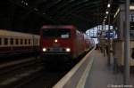 602 (143 204-6) von der MEG mit der RB14 (RB 18912) nach Nauen in Berlin Ostbahnhof.