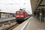 143 834-0 mit der (RB 14613) von Hildesheim Hbf nach Braunschweig Hbf in Hildesheim.