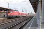 114 024-3 mit dem RE20 (RE 17616) von Halle(Saale)Hbf nach Uelzen in Stendal am 12.12.2015.