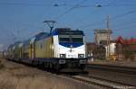 ME 146-12  Northeim  (146 512-9) metronom Eisenbahngesellschaft mbH mit dem metronom (ME 82835) von Uelzen nach Gttingen, bei der Ausfahrt in Suderburg.