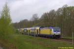 146 541 mit RE 5 nach Hamburg-Harburg am 25.04.2015 bei Stade-Kaisereichen