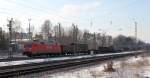 BR 152 075-8 mit einern gemischten Güterzug auf den Weg nach Rbf Maschen / Hamburg.