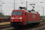 152 061-8 kam als Leerfahrt aus Richtung Schwerin/Bad Kleinen zurck nach Rostock-Seehafen gegen 12:52 Uhr fuhr sie durch den Haltepunkt Rostock-Toitenwinkel.28.09.2012