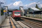 155 078-9 LEG - Leipziger Eisenbahnverkehrsgesellschaft mbH fuhr solo durch Berlin-Hohenschönhausen weiter in Richtung Biesdorfer Kreuz.