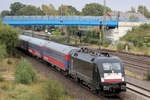 ES 64 U2-034 (BTE) mit den HKX auf den Weg nach Köln.