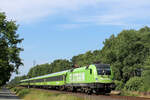 ES64 U2-007 Flixtrain auf den Weg nach Hamburg.