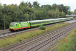 242.503 ist mit Ihren Flixtrain auf den Weg nach Hamburg. Tostedt, 29.09.2023.