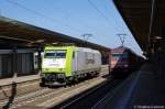 185-CL 005 (185 505-5) Captrain als Lz in Braunschweig.