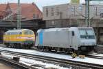 Am Samstag den 15.12.2012 waren Railpool 185 677-2 und H.