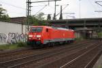 DB BR 189 016-9 in In Hamburg Harburg am 11.06.2011