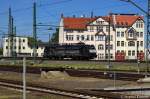 ES 64 F4 - 032 (189 932-7) der TX Logistik als Lz in Halle(Saale).