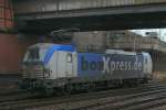 BoxXPress 193 881 Lz Hamburg-Harburg Richtung Hamburg-Waltershof am 10.01.2015