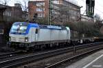 193 841 zog einen kastenzug durch hh-harburg,25.02.15