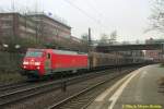 DBSR EG3108 mit gemischten Güterzug am 20.01.2015 in Hamburg-Harburg auf dem Weg nach Maschen Rbf.