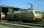 120 139-1 und 103 185-5 in Ulm am 17.10.1998.