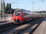 Wieder Hamstereinsatz zwischen Rostock und Sassnitz.Am 25.Mai 2016 war es der 442 353 der am Abend in Bergen/Rügen hielt.