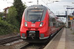 442 344+442 859+442 846 als Kreuzfahrer-Leerzug von Rostock Hbf nach Warnemnde bei der Durchfahrt um 07:19 Uhr im Haltepunkt Rostock-Bramow.09.07.2016