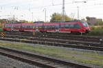 Am Nachmittag des 25.10.2019 stand der Berliner Bouletten Hamster im Rostocker Hbf.