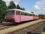 971 003 ist nicht betriebsfähig,trotzdem hat er im Eisenbahnmuseum Gramzow ein Zuhause.Aufnahme vom 27.Juni 2020.