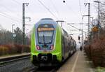 DB 445 103+104 als RE7 nach Hamburg. Jübek 28.01.2023