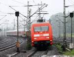 101 078-4 mit dem CNL 478(München Ost - HH-Altona)bei der Einfahrt in den Bhf HH-Harburg.