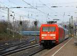 DB 6101 021-4 hat hier mit dem EC 379 von Kiel nach Praha hl.n und wirklich schönen und fast blitzsauberen Wagen Einfahrt in den Hamburger Hauptbahnhof.